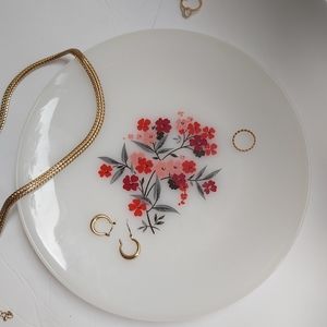 Fire King 1960-1962 1 vintage Plate “Primrose”